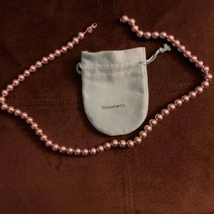 BARELY WORN TIFFANY BEAD NECKLACE